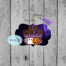 Load image into Gallery viewer, Dead Inside But Caffeinated (Halloween)