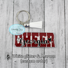 Load image into Gallery viewer, Cheer Bag Tag - Personalized