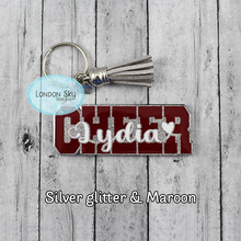 Load image into Gallery viewer, Cheer Bag Tag - Personalized