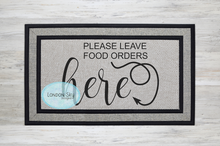 Load image into Gallery viewer, Leave Food Orders Here