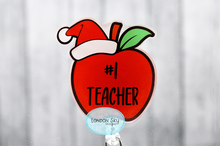 Load image into Gallery viewer, Apple Santa Hat