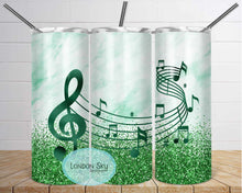 Load image into Gallery viewer, Colorful Music Notes - 12 Color Choices