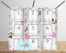 Load image into Gallery viewer, Puppy Paws & Bones | 9 Frame - 2 Options