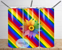 Load image into Gallery viewer, Rainbow Flower & Stripes - 2 options