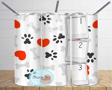 Load image into Gallery viewer, Puppy Paws & Bones | 3 Frame - 2 Options