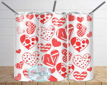 Load image into Gallery viewer, Sketch Hearts - 4 Options