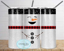 Load image into Gallery viewer, Glitter Snowman - 2 options
