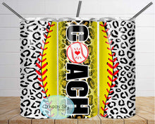 Load image into Gallery viewer, Softball Coach Leopard - 2 Options