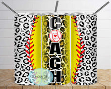 Load image into Gallery viewer, Softball Coach Leopard - 2 Options
