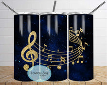 Load image into Gallery viewer, Colorful Music Notes - 12 Color Choices