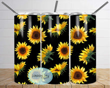 Load image into Gallery viewer, Black Glitter & Sunflower - 3 Options