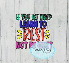 Load image into Gallery viewer, Learn to Rest