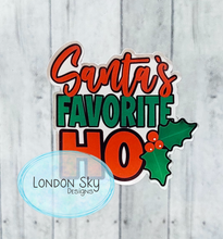 Load image into Gallery viewer, Santa's Favorite Ho
