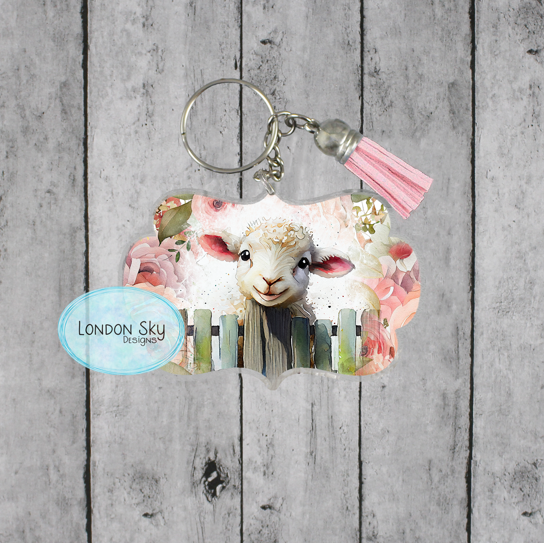 Baby Sheep - Floral