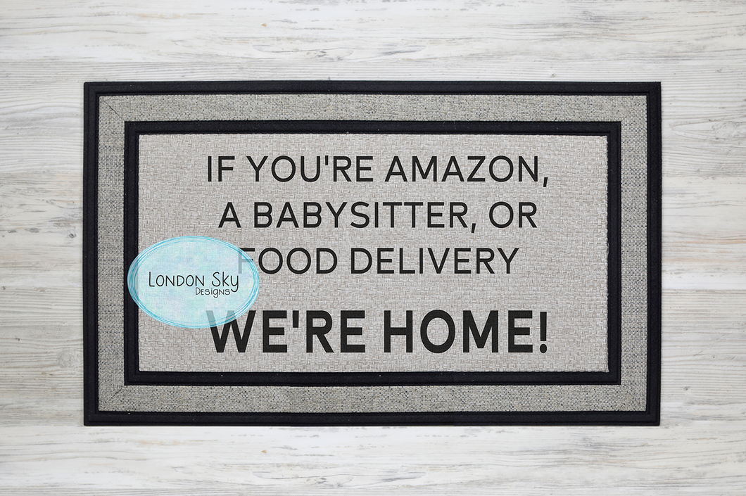 Amazon, Babysitter, or Food