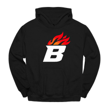 Load image into Gallery viewer, Blaze 'B' Fire Hoodie
