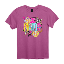 Load image into Gallery viewer, Retro Softball Mama
